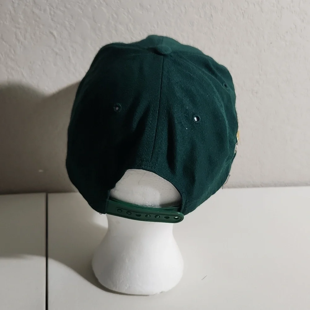 Vintage Green Bay Mens Hat Packers Brett Faeve 4 qb club has flaws see pics